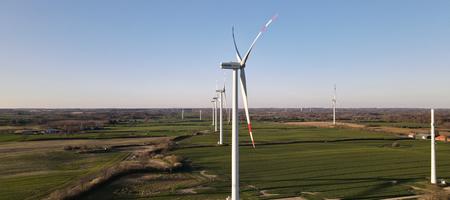 Windkraftanlagen des Windparks Twedt